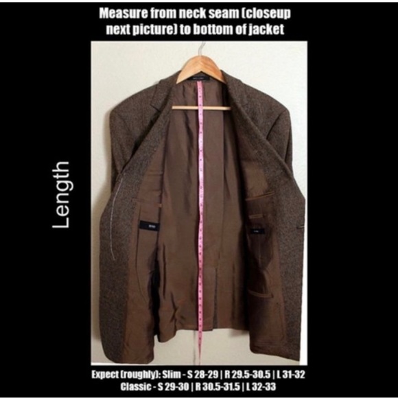 MENS. SPORTCOAT BLAZER Jacket-48L - Picture 10 of 11